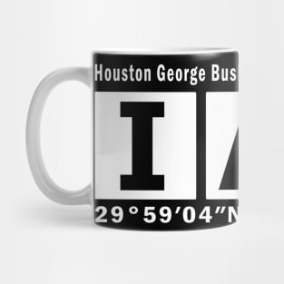 IAH Airport, Houston George Bush Intercontinental Airport Mug